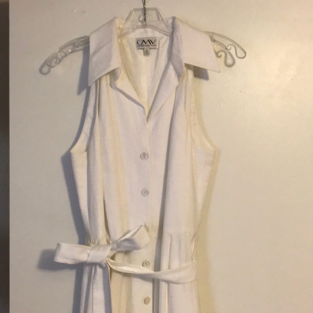 Carmen Marc Valvo Fit & Flare Dress